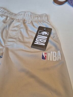 NBA Kids Tan Athletic Pants with Logo